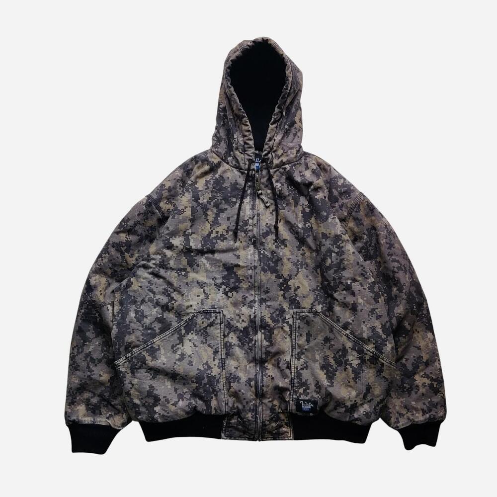 Walls camo Carhartt sytle canvas zip up jacket